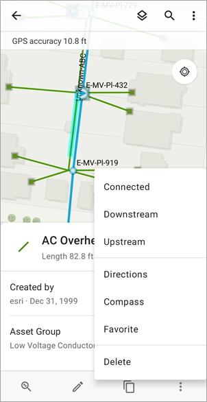 Trace actions Trace actions